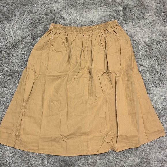 Khaki midi skirt - Picture 10 of 10